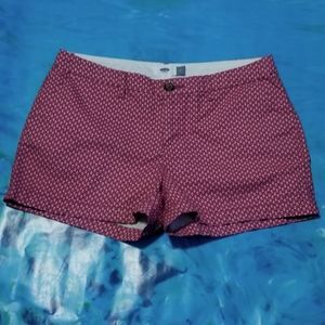 Old Navy Shorts - ink Euphoria with Light Yellow Flowers in Size 4